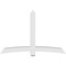 Ekena Millwork Bellingham Architectural Grade PVC Gable Bracket, 84"W x 56"H x 6"D x 6"F, 16/12 Pitch GBP084X56X0606BEL00 - alternate 2